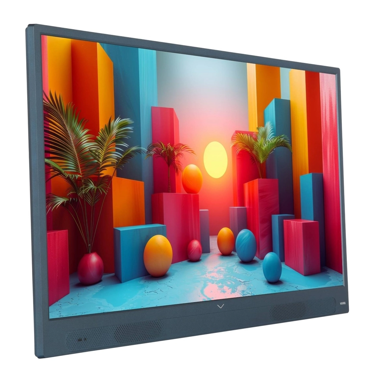 Vestel 32Fa9950L Full Hd 32" 82 Ekran Lacivert Uydu Alıcılı Android Smart Taşınabilir Led Tv - Görsel 3
