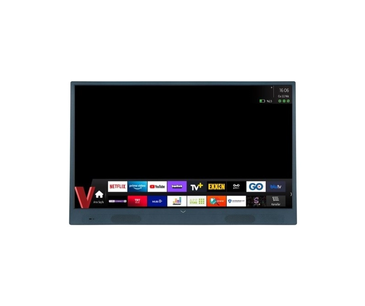 Vestel 32H9530M Mavi Hd 32" 82 Ekran Uydu Alıcılı Smart Wi-Fi Mobil Tv - Görsel 2