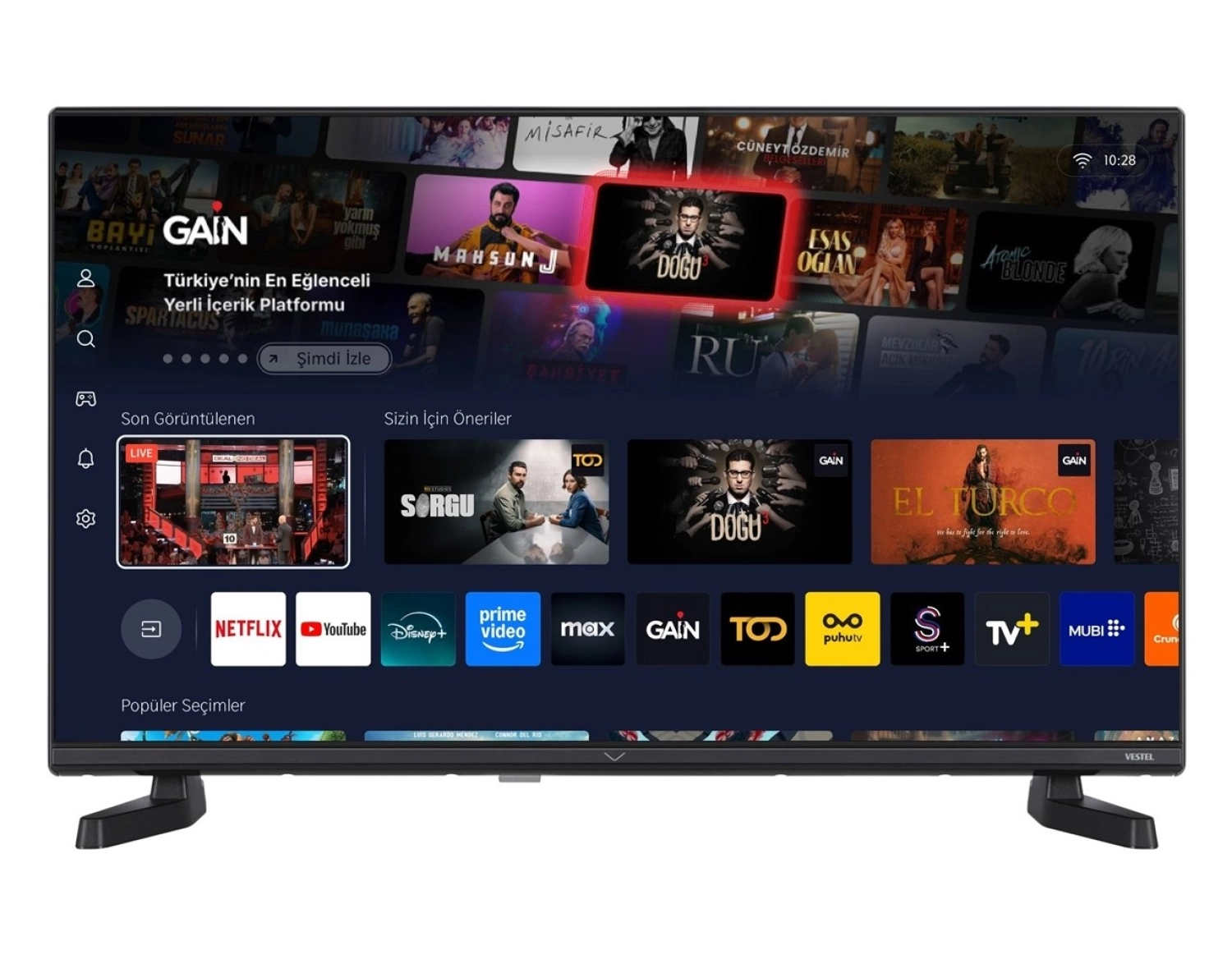 Vestel 32Hv9750 Hd 32'' 80 Ekran Uydu Alıcılı Smart Led Tv - Görsel 2