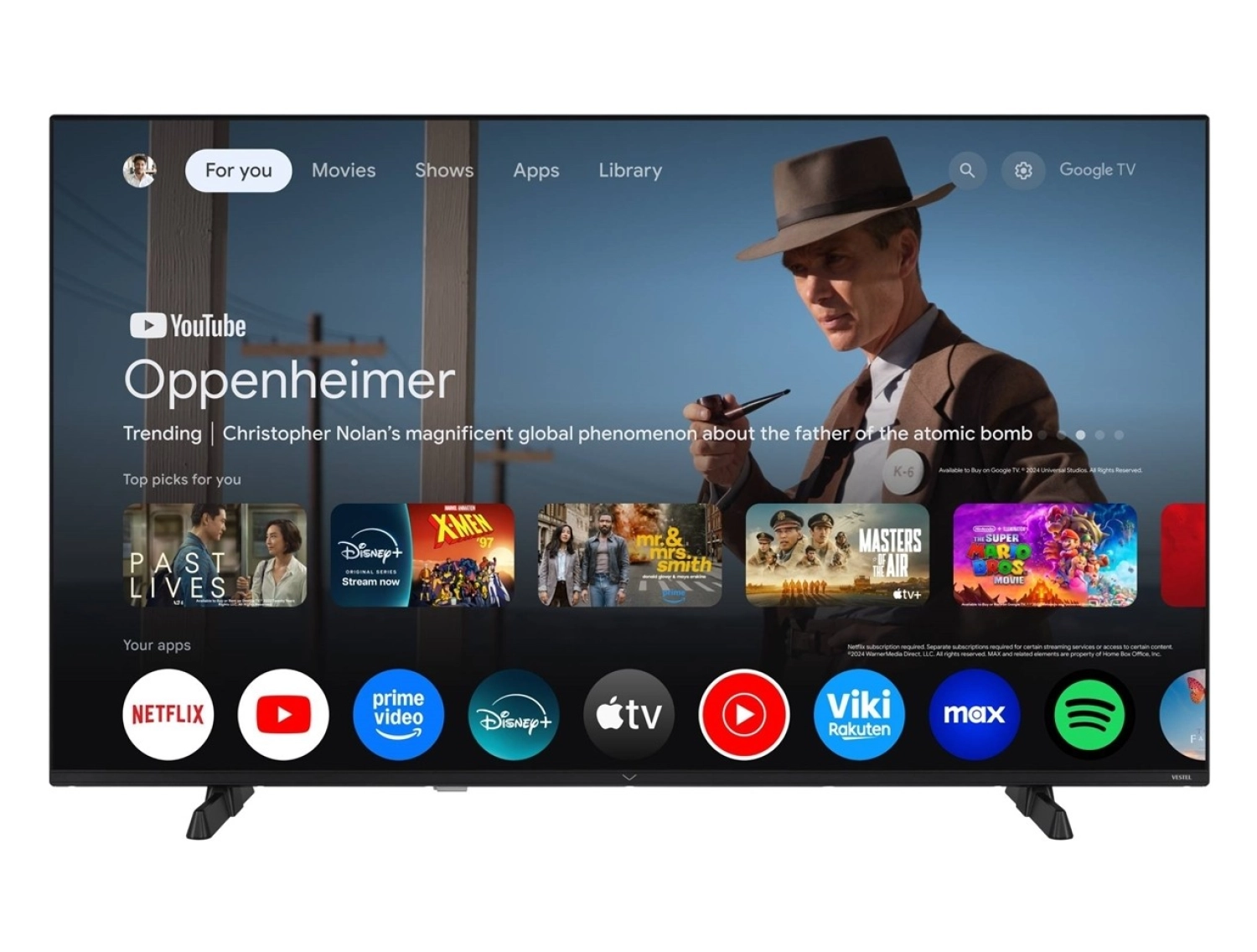 Vestel 50Ug9750 4K Ultra Hd 50" 127 Ekran Uydu Alıcılı Google Smart Led Tv - Görsel 2