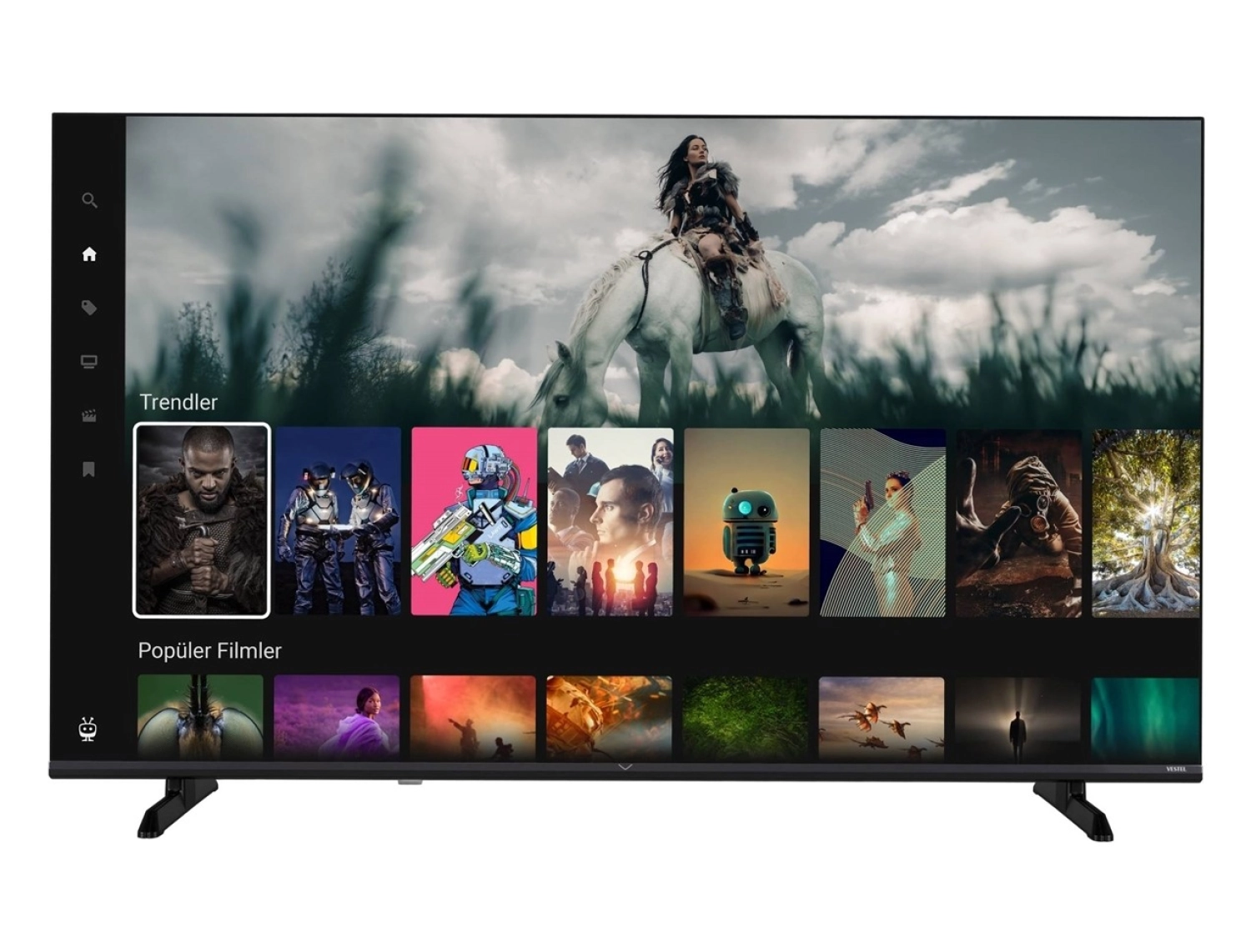 Vestel 50Ut9850 4K Ultra Hd 50" 127 Ekran Uydu Alıcılı Smart Led Tv - Görsel 2