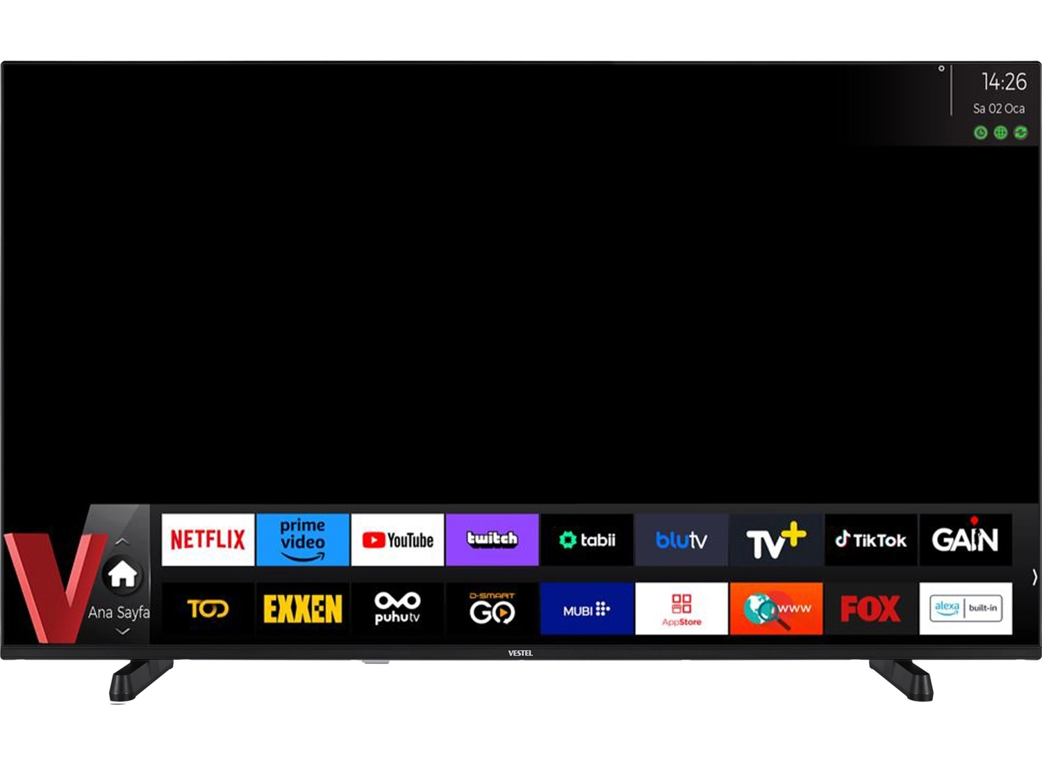 Vestel 55U9540 4K Ultra Hd 55" 140 Ekran Uydu Alıcılı Smart Led Tv ürün görseli