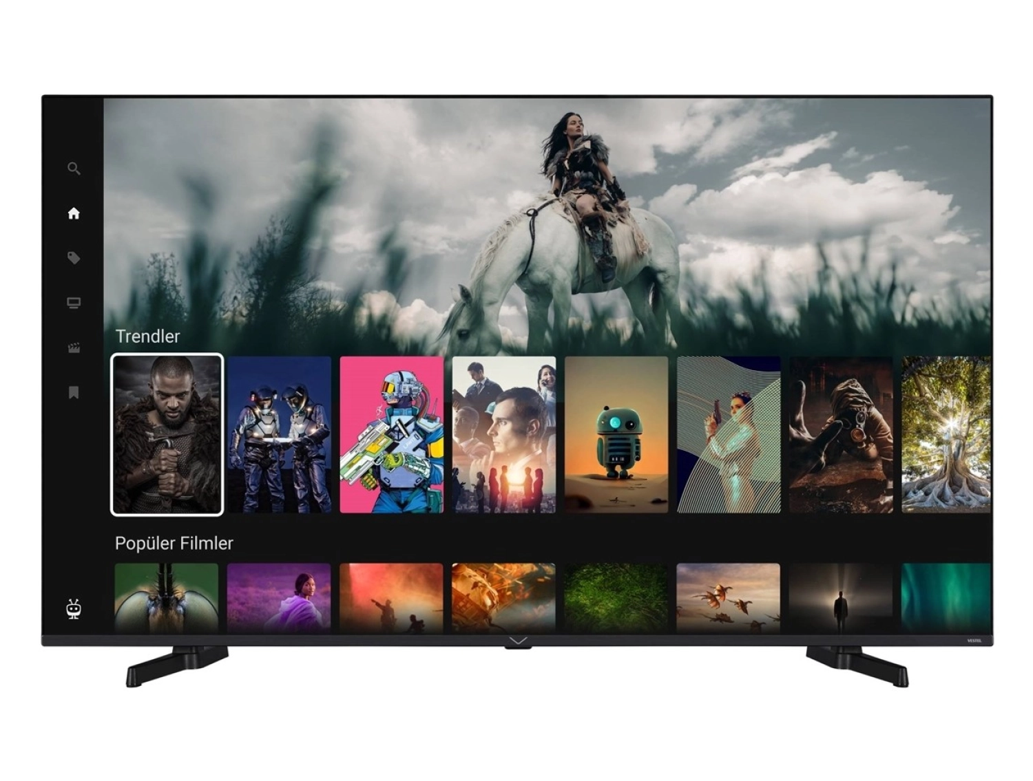 Vestel 58Ut9850 58'' 146 Ekran Uydu Alıcılı 4K Ultra Hd Smart Tv - Görsel 2