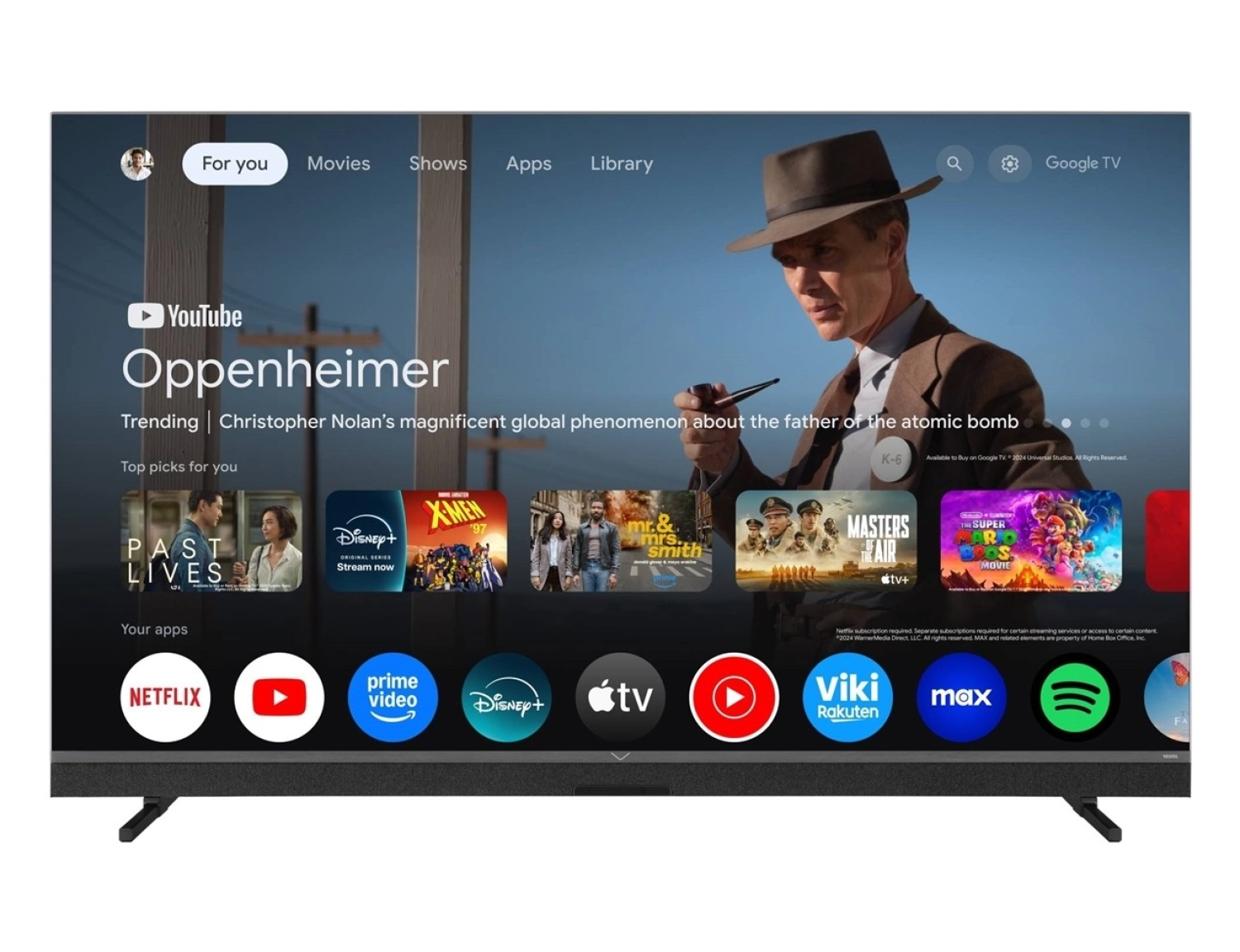 Vestel 65Qmg9950 4K Ultra Hd 65'' 165 Ekran Uydu Alıcılı Google Smart Qled Miniled Tv - Görsel 2