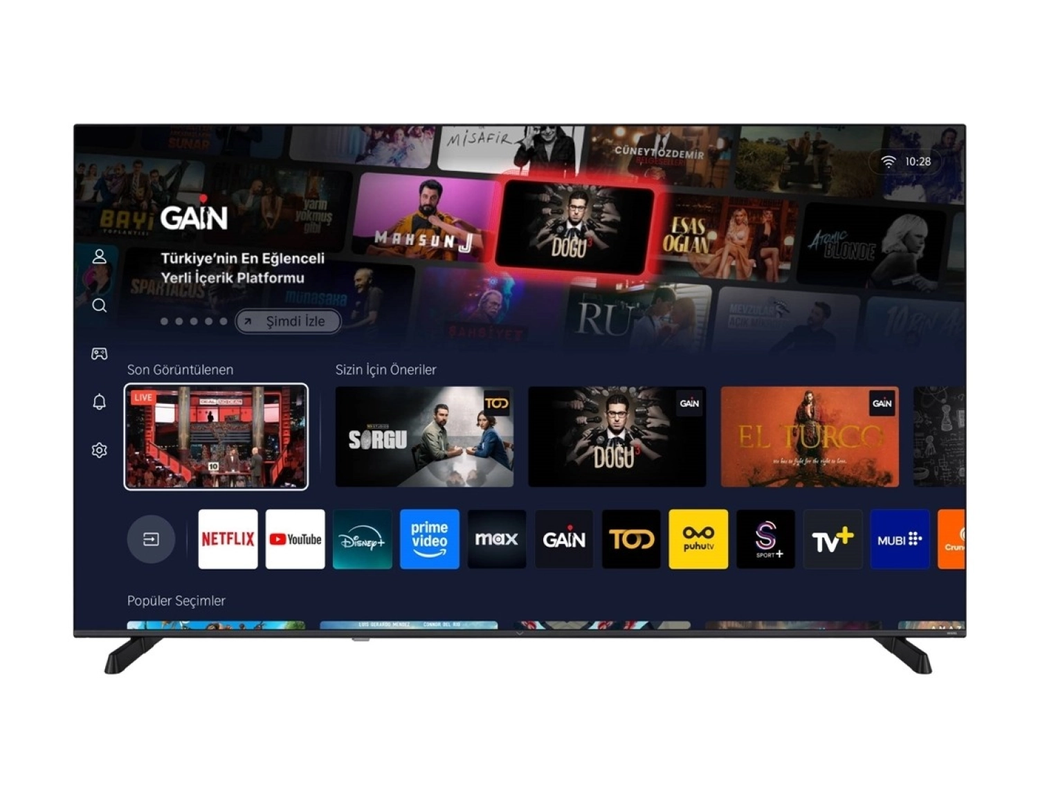 Vestel 75Uv9750 4K Ultra Hd 75'' 190 Ekran Uydu Alıcılı Smart Led Tv - Görsel 2