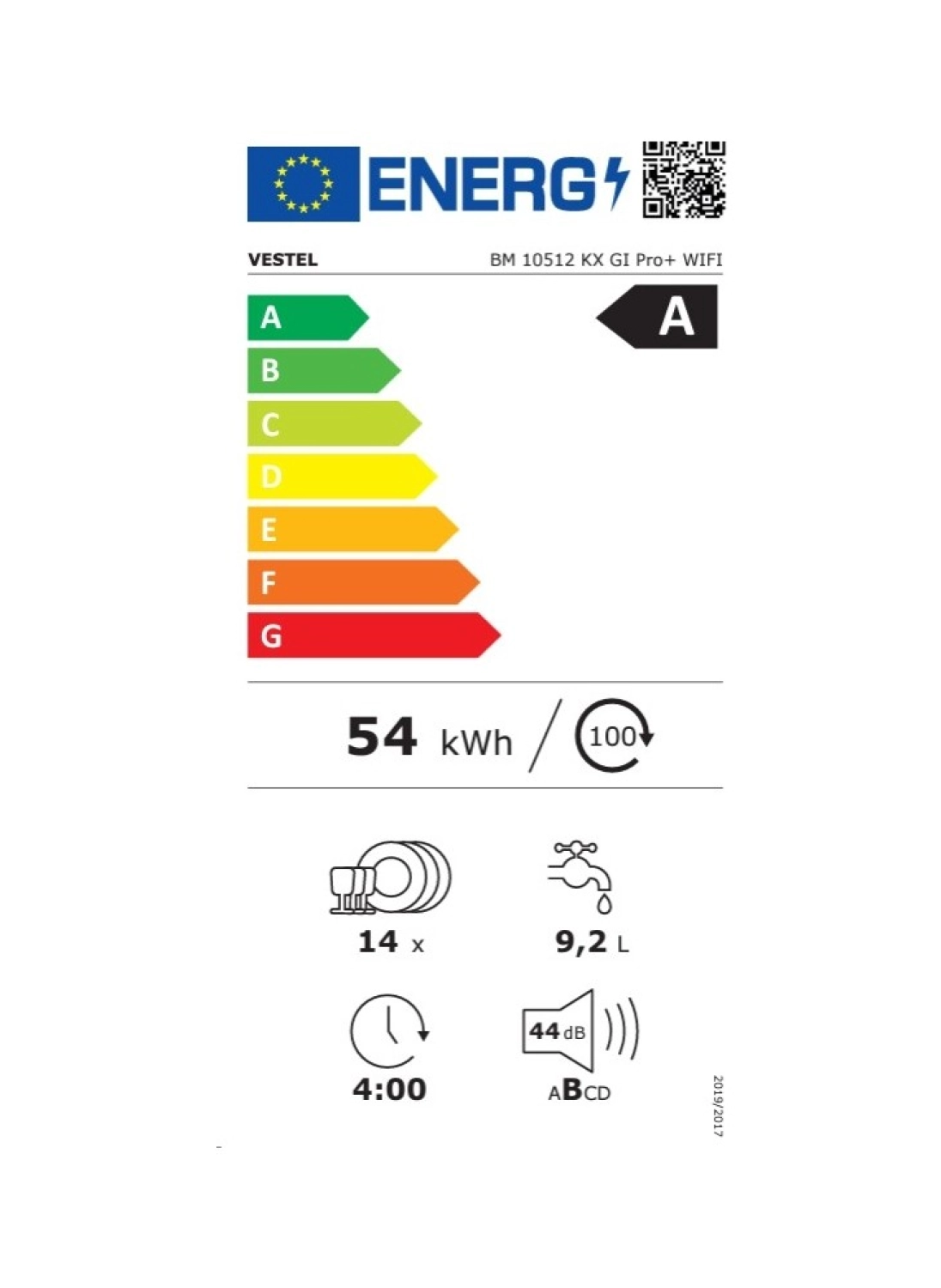 Vestel Bm 10512 Kx Gi Pro + Wifi Bulaşık Makinesi - Görsel 5