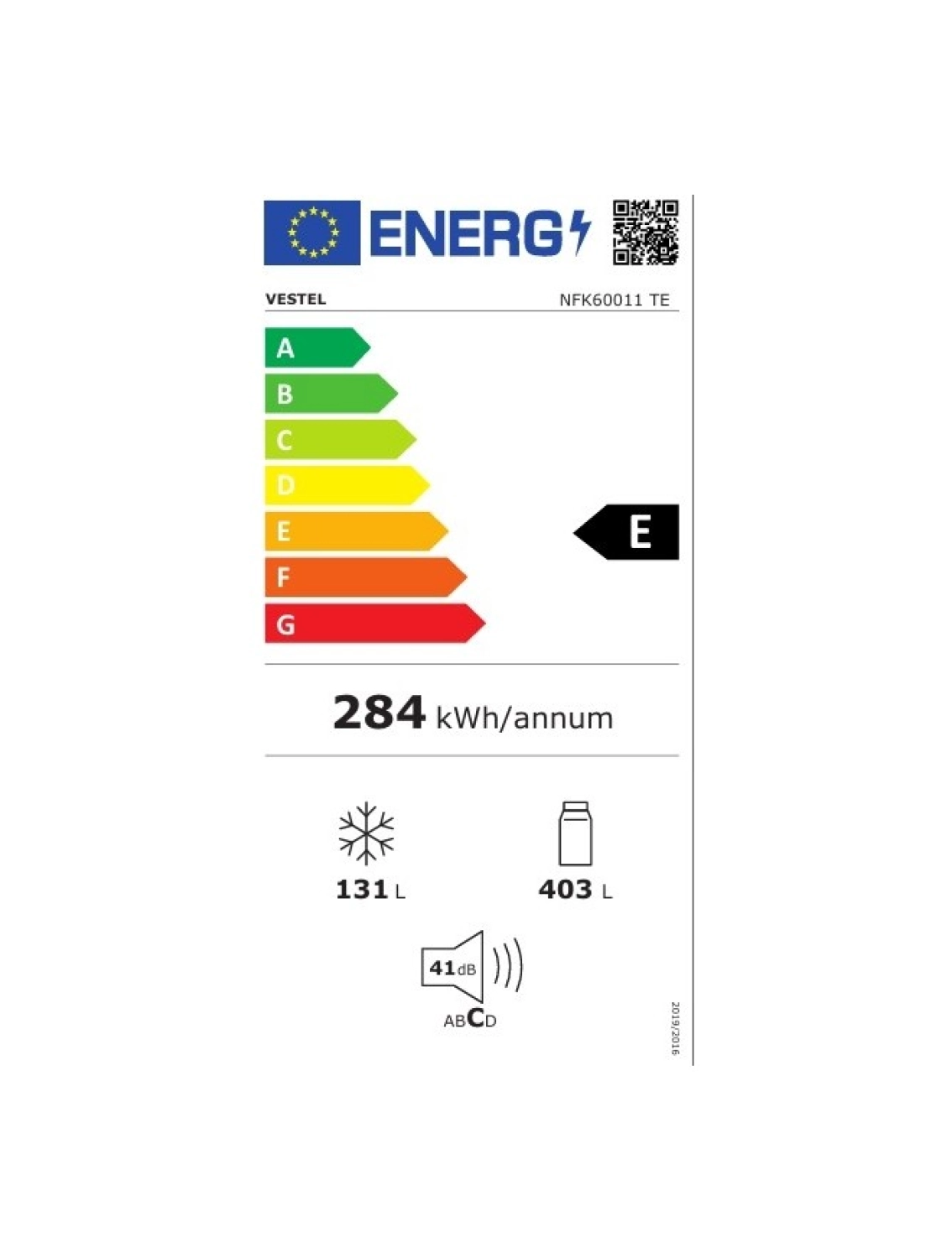 Vestel Nfk60011 Te 533 Lt No-Frost Buzdolabı - Görsel 6
