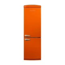 Vestel Retro Nfk37011 Turuncu Kombi No Frost Buzdolabı