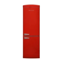 Vestel Retro Nfk37211 Kırmızı Kombi No Frost Buzdolabı