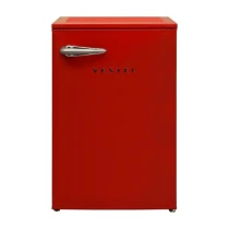 Vestel Retro Sb14311 Kırmızı Mini Buzdolabı