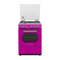 Vestel Sf 8400 Dg Retro Pembe Ocaklı Solo Fırın