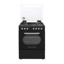 Vestel Sf 8400 Retro Siyah Ocaklı Fırın