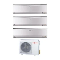 Viessmann Vitoclima (O3F3062M2) 9+9+9 Iç 6,1 Kw Dış Ünite 24000 Btu 1+3 Sistem Multi inverter Klima