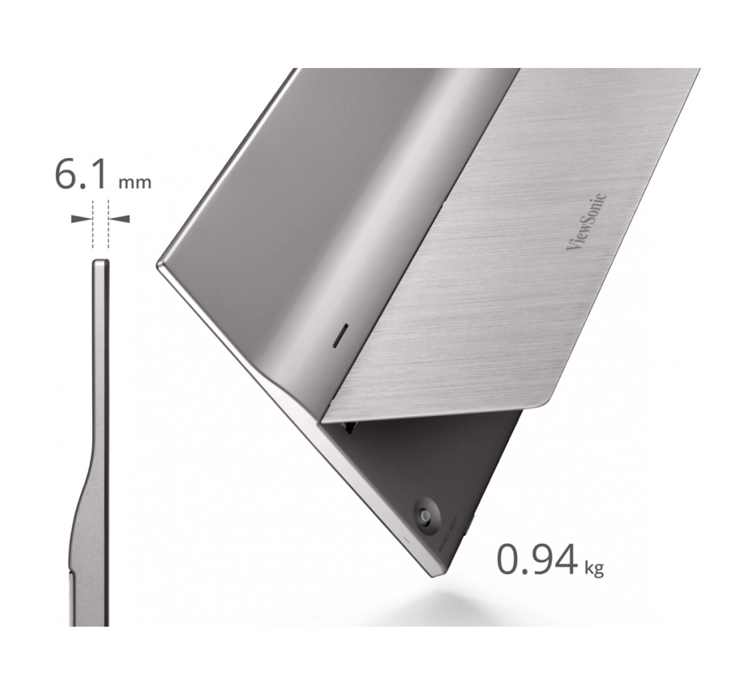 Viewsonic Td1655 15.6" 60Hz 7Ms (Mini Hdmi+Type-C) Full Hd Dokunmatik Ekran Taşınabilir Monitör - Görsel 4