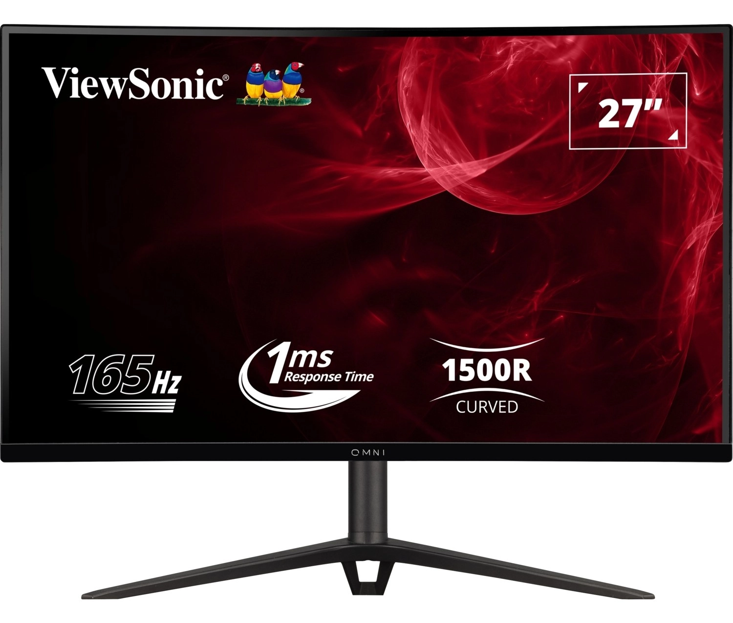 Viewsonic Vx2718-Pc-Mhdj 27” 1Ms 165Hz Freesync Premium Va Full Hd Curved Gaming Monitör - Görsel 4