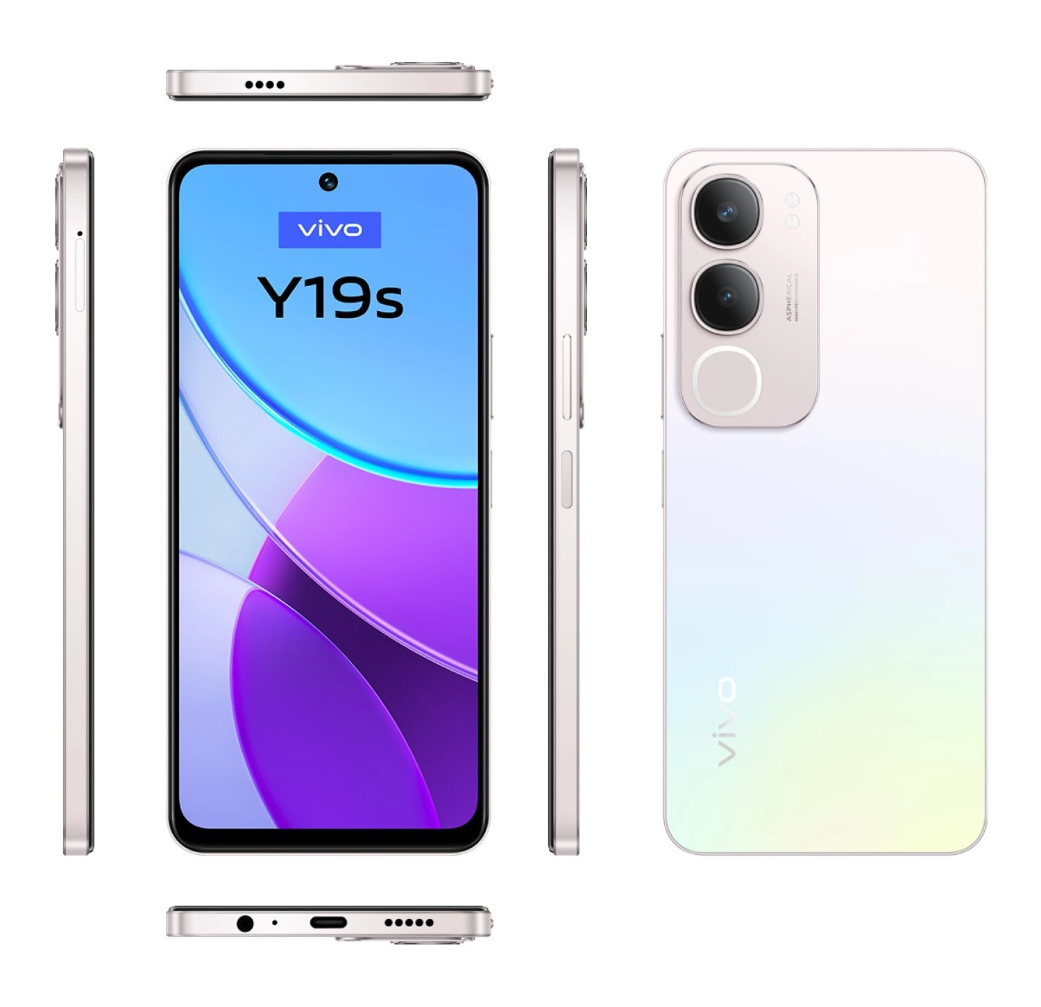 Vivo Y19S 8Gb 128Gb Işıltılı Gümüş - Görsel 4