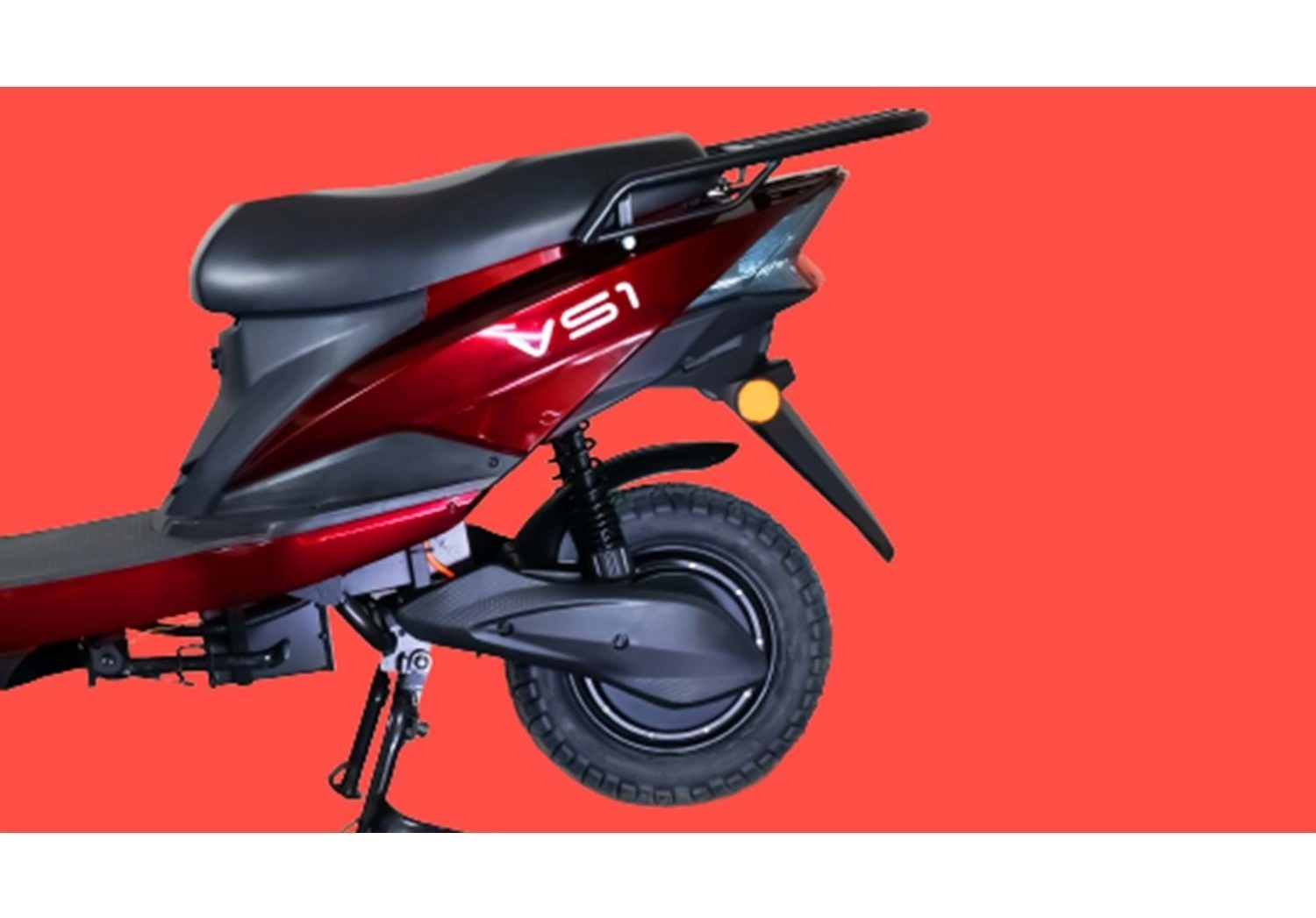 Volta Vs1 Elektrikli Moped 5 Akülü Kırmızı 2024 - Görsel 4