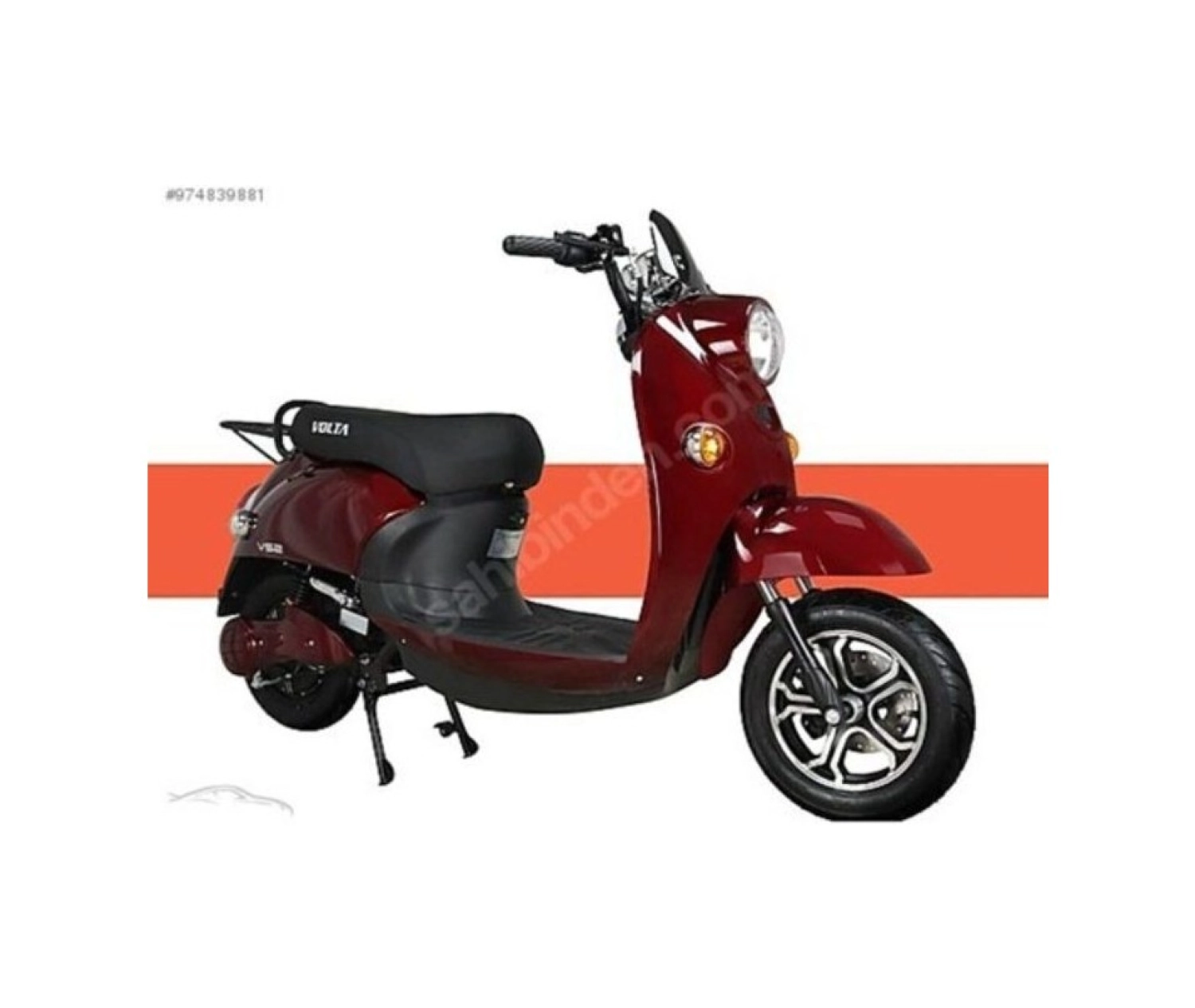 Volta Vs2 Kırmızı Elektrikli Motosiklet - Görsel 2