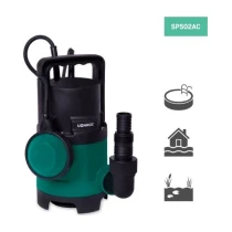 Vonroc Dalgıç Pompa 400W - 8000L/H | Kirli Ve Temiz Su