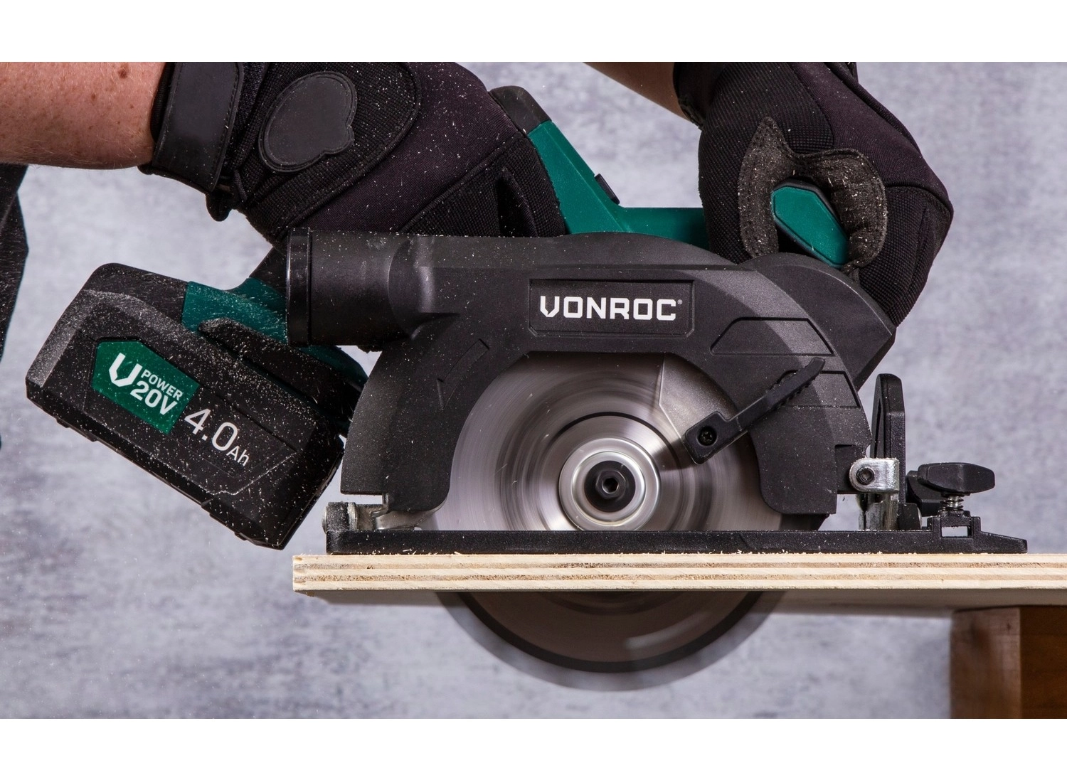 Vonroc Vpower 20V Akülü Daire/Sunta Kesme Testere - 150 Mm - 2.0Ah Pil ürün görseli