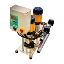 Vortex Vkp Vd S/S 7-05 2X Pompalı 2 Hp 220V Çelik Fanlı Dikey Milli Dreambox Panolu Paket Hidrofor
