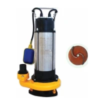 Water Sound V1500F Kirli Su Aktarma, Vortex Fanlı Drenaj Dalgıç Pompa 24 Mt. Yükseklik 20 M³/H