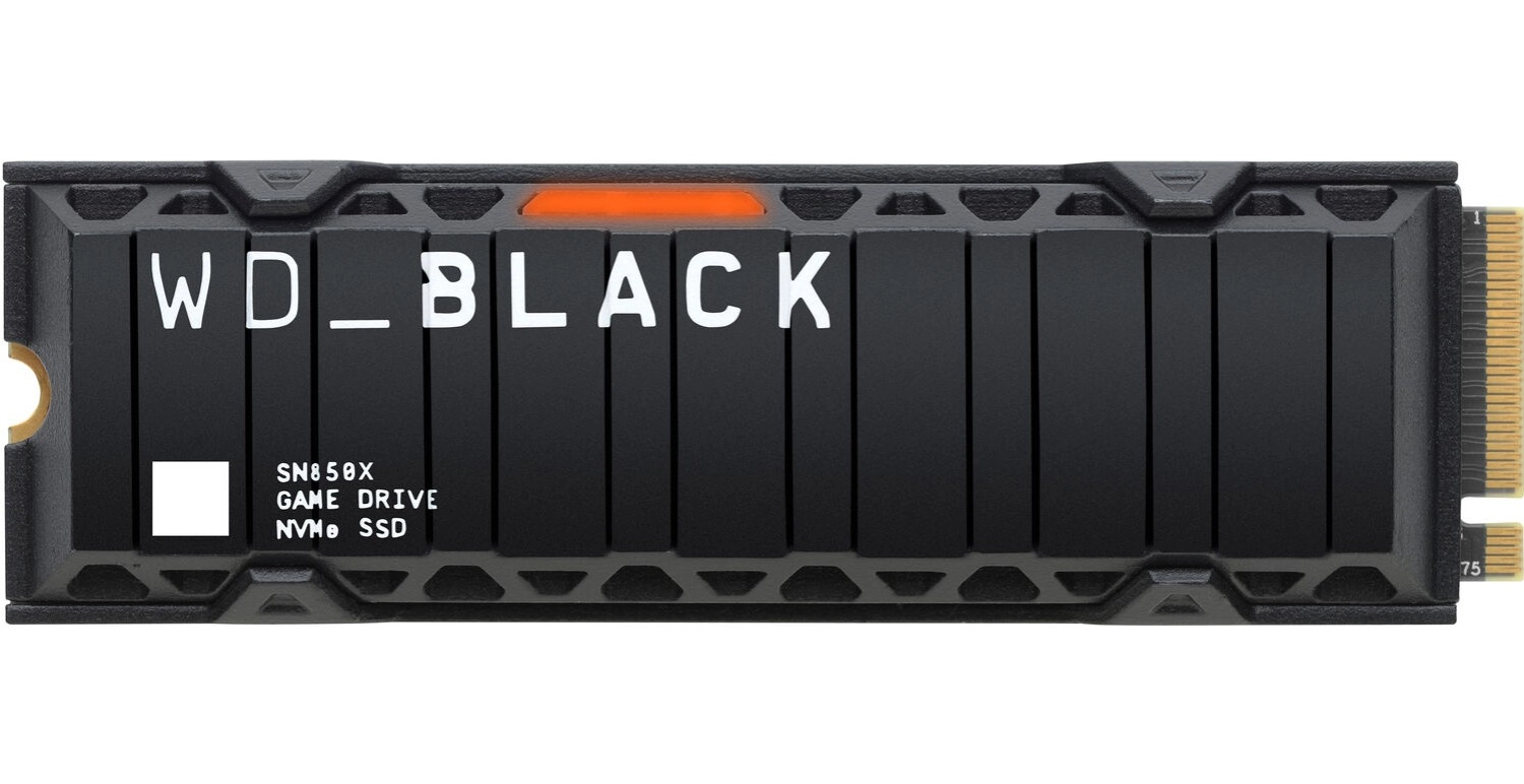 Wd 2Tb Wd_Black Sn850X 7300-6600Mb/S Gaming Internal Nvme Pcıe Gen4 X4 Ssd - Wdbb9H0020Bnc-Wrsn ürün görseli
