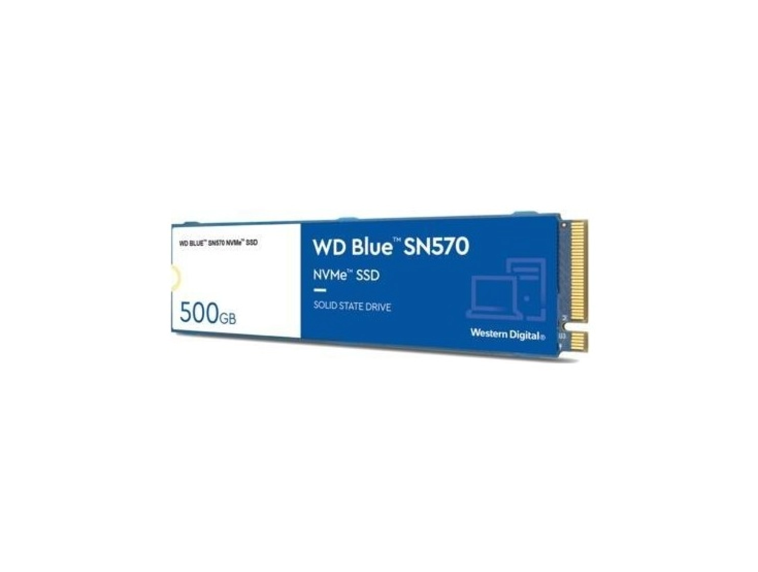 Wd 500Gb Blue Sn570 Wds500G3B0C 3500-2300Mb-S M.2 2280 Nvme Ssd - Görsel 2