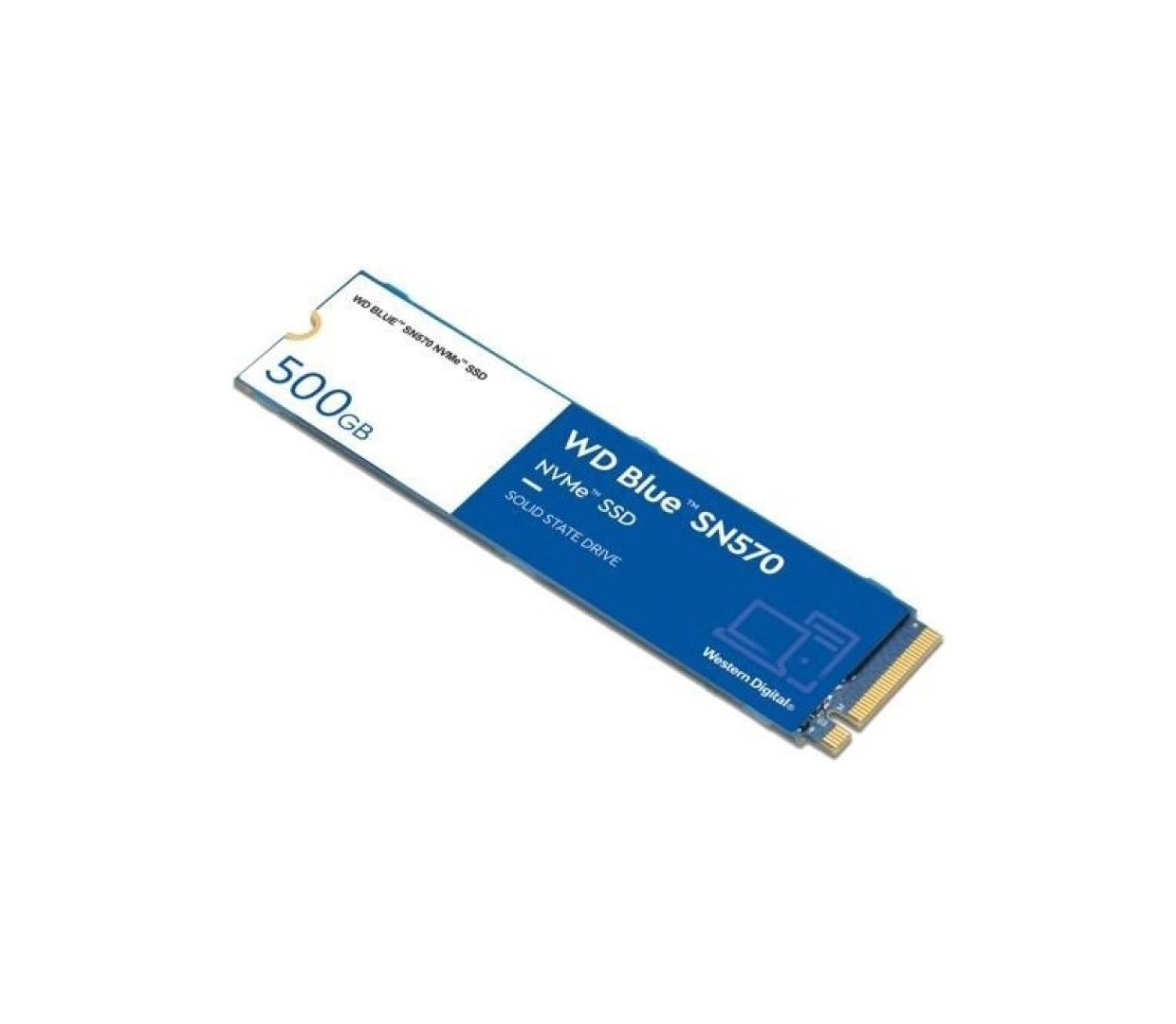 Wd 500Gb Blue Sn570 Wds500G3B0C 3500-2300Mb-S M.2 2280 Nvme Ssd - Görsel 3