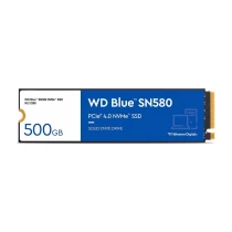 Wd 500Gb Blue Sn580 Wds500G3B0E Pcie Gen4 X4 Okuma 4000Mb – Yazma 3600Mb M.2 Ssd