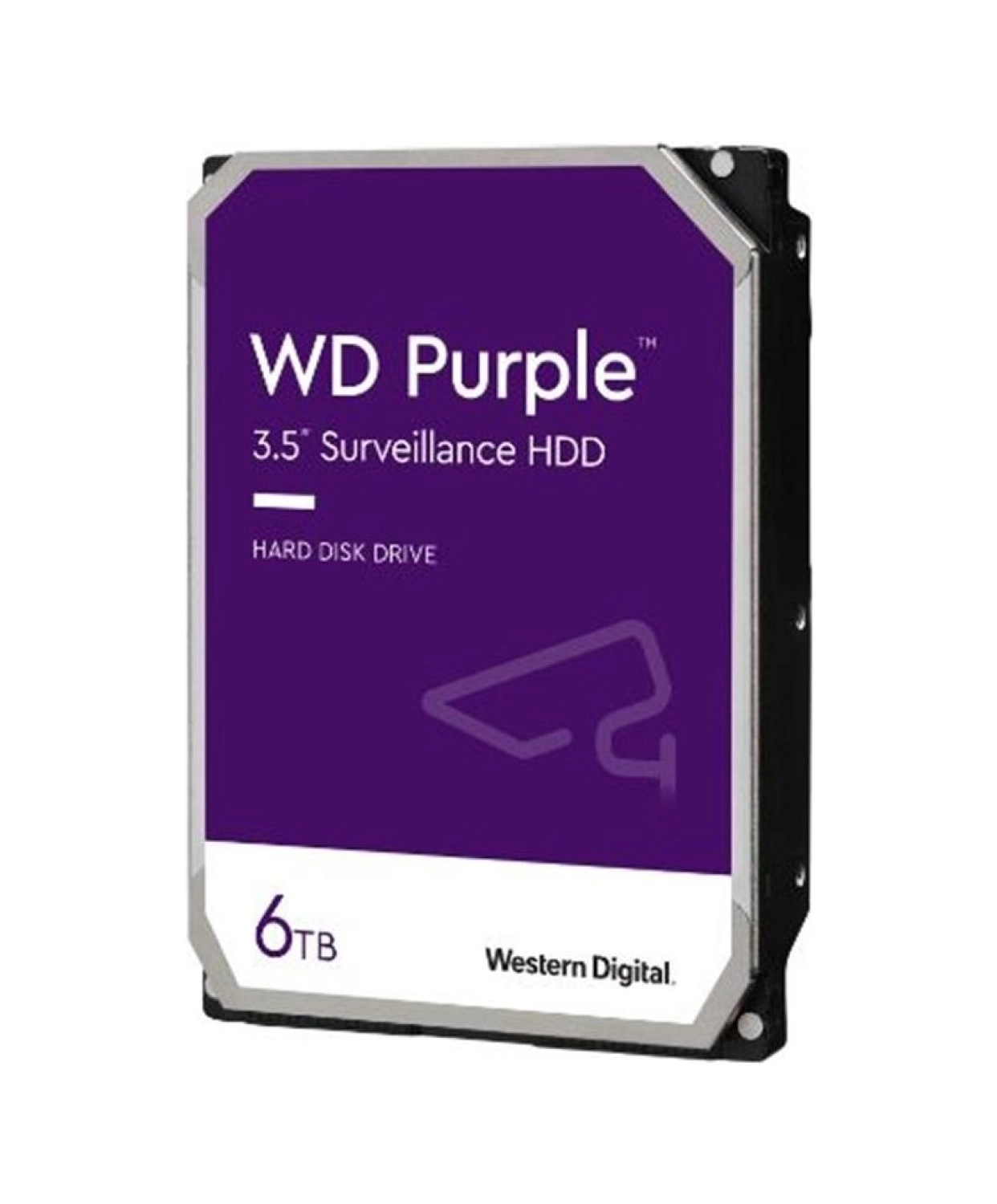 Wd 6 Tb Wd 3.5 Purple Sata3 5400Rpm 64Mb Wd64Purz 7/24 Guvenlık ürün görseli