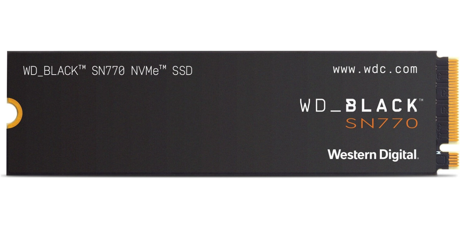 Wd Black 2Tb Sn770 5150Mb/S-4850Mb/S Pcıe Gen4 X4 Nvme M.2 Ssd Wdbbdl0020Bnc-Wrsn ürün görseli