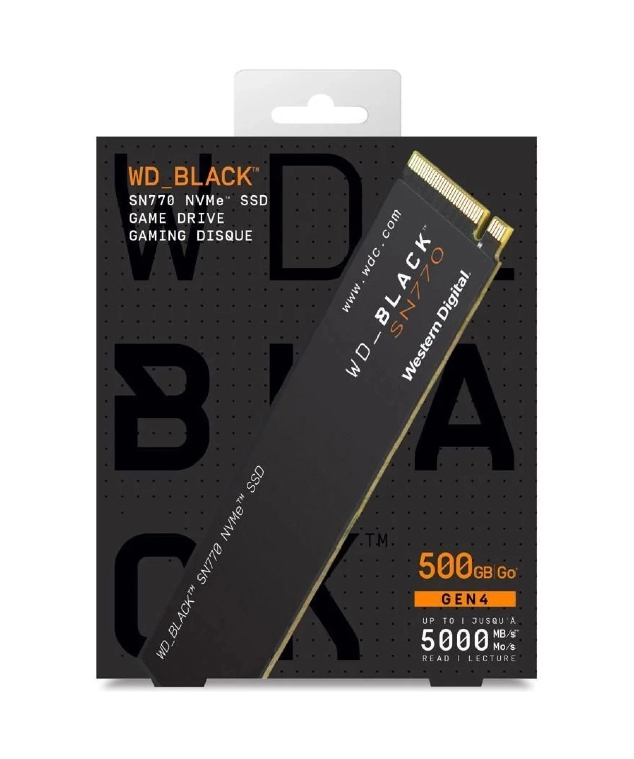 Wd Black Sn770 500Gb 5000-4000Mb M.2 2280 Nvme Ssd - Görsel 4