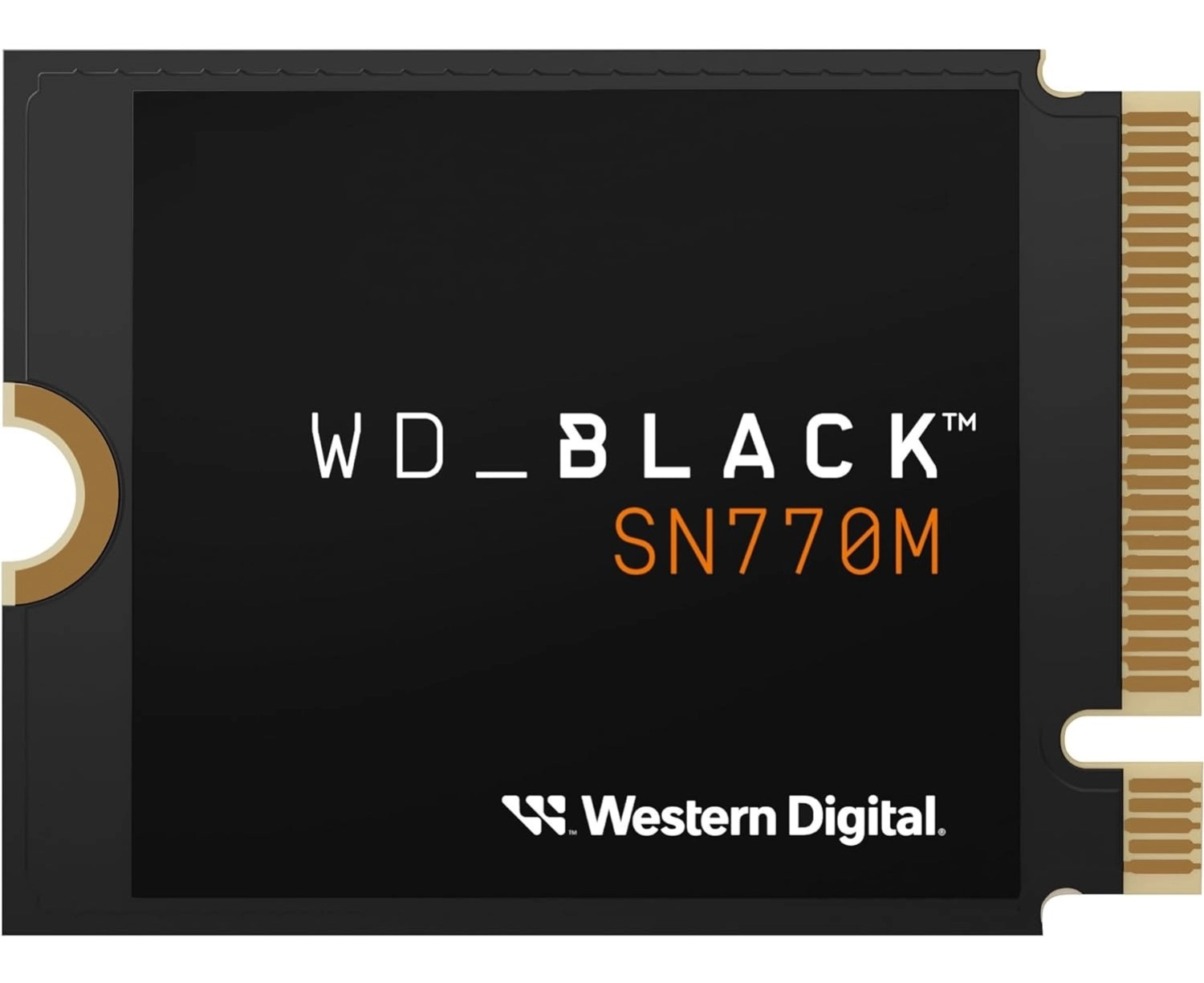 Wd Black Sn770M 1Tb 5150Mb/S Pcıe Gen4 X4 Nvme M.2 2230 Ssd Wdbdnh0010Bbk-Wrsn ürün görseli