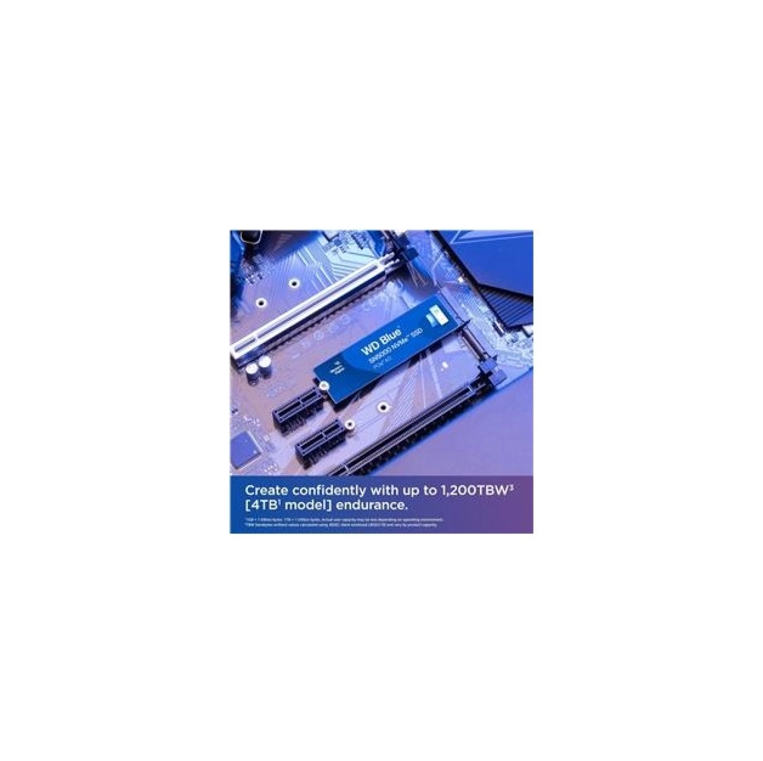 Wd Blue 1Tb Sn5000 Wds100T4B0E 5150Mb/S Pcıe Gen4 X4 Nvme 2280 M.2 Ssd - Görsel 4