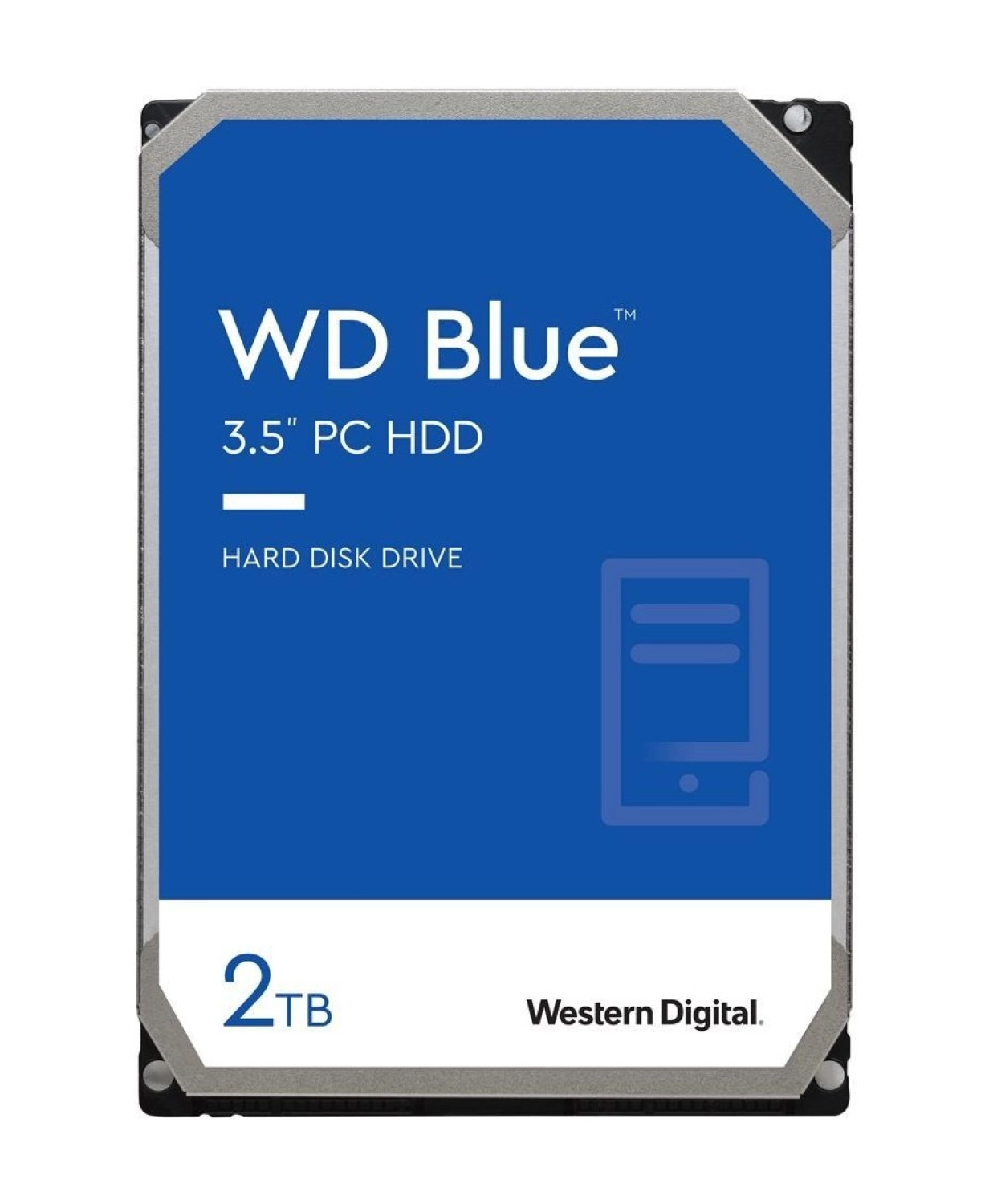 Wd Blue 3.5 Sata Iıı 6Gb/S 256Mb 2 Tb Hard Disk Wd20Ezbx ürün görseli