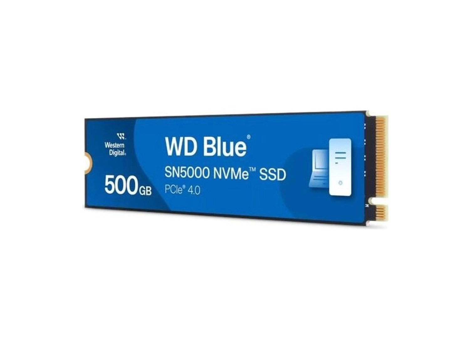 Wd Blue 500Gb Sn5000 Wds500G4B0E Pcıe 5000Mb/S Gen4 X4 Nvme 2280 M.2 Ssd - Görsel 2