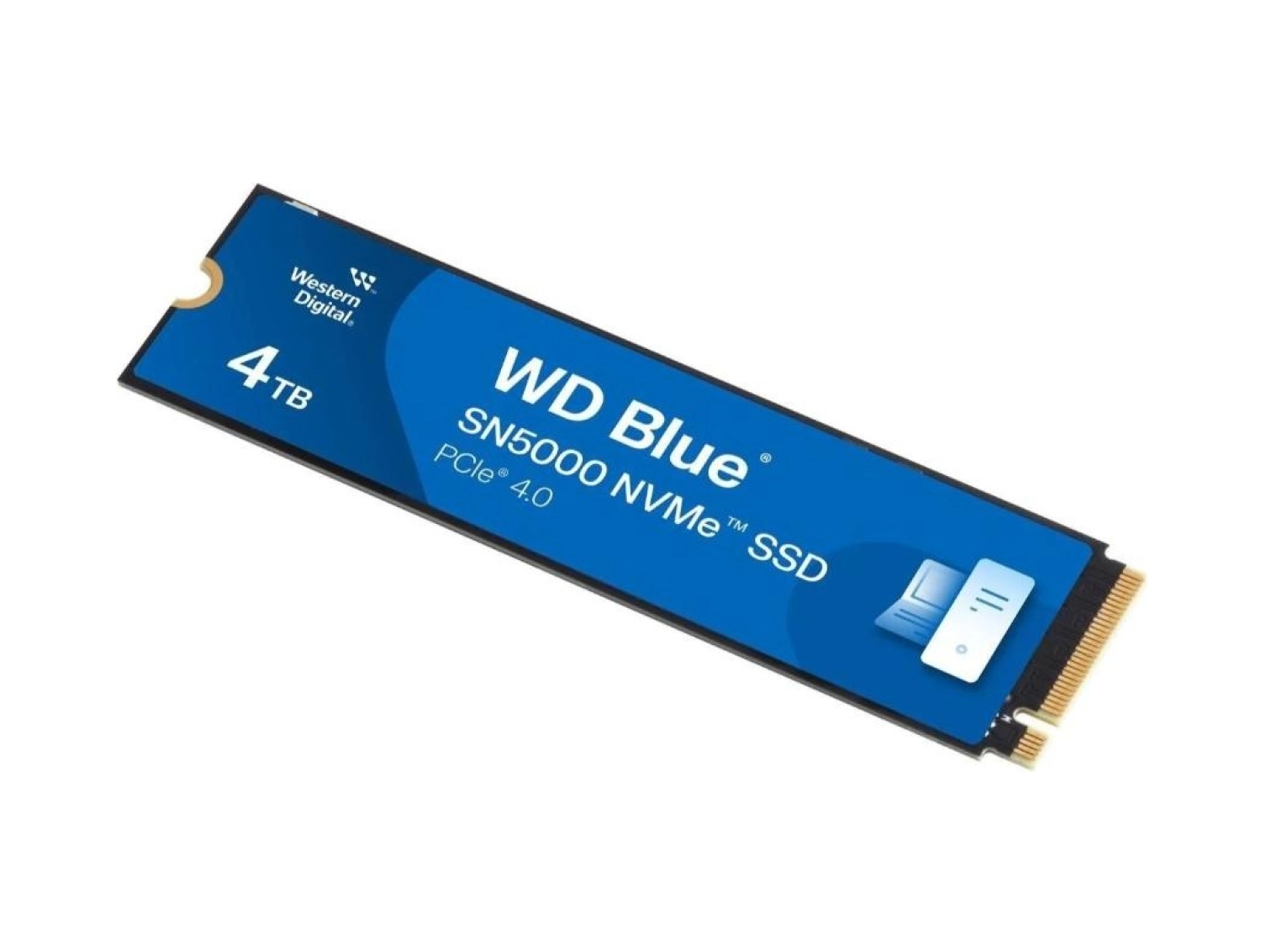 Wd Blue Sn5000 4Tb Wds400T4B0E 5500/5000Mb/S Pcıe Gen4 X4 M.2 2280 Nvme Ssd - Görsel 2