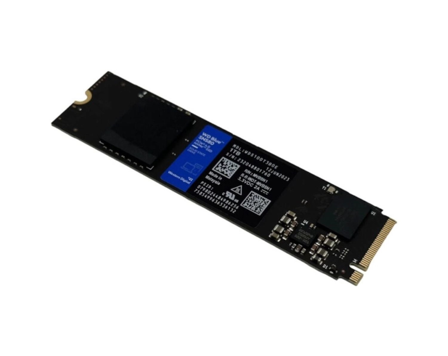 Wd Blue Sn5000 4Tb Wds400T4B0E 5500/5000Mb/S Pcıe Gen4 X4 M.2 2280 Nvme Ssd ürün görseli