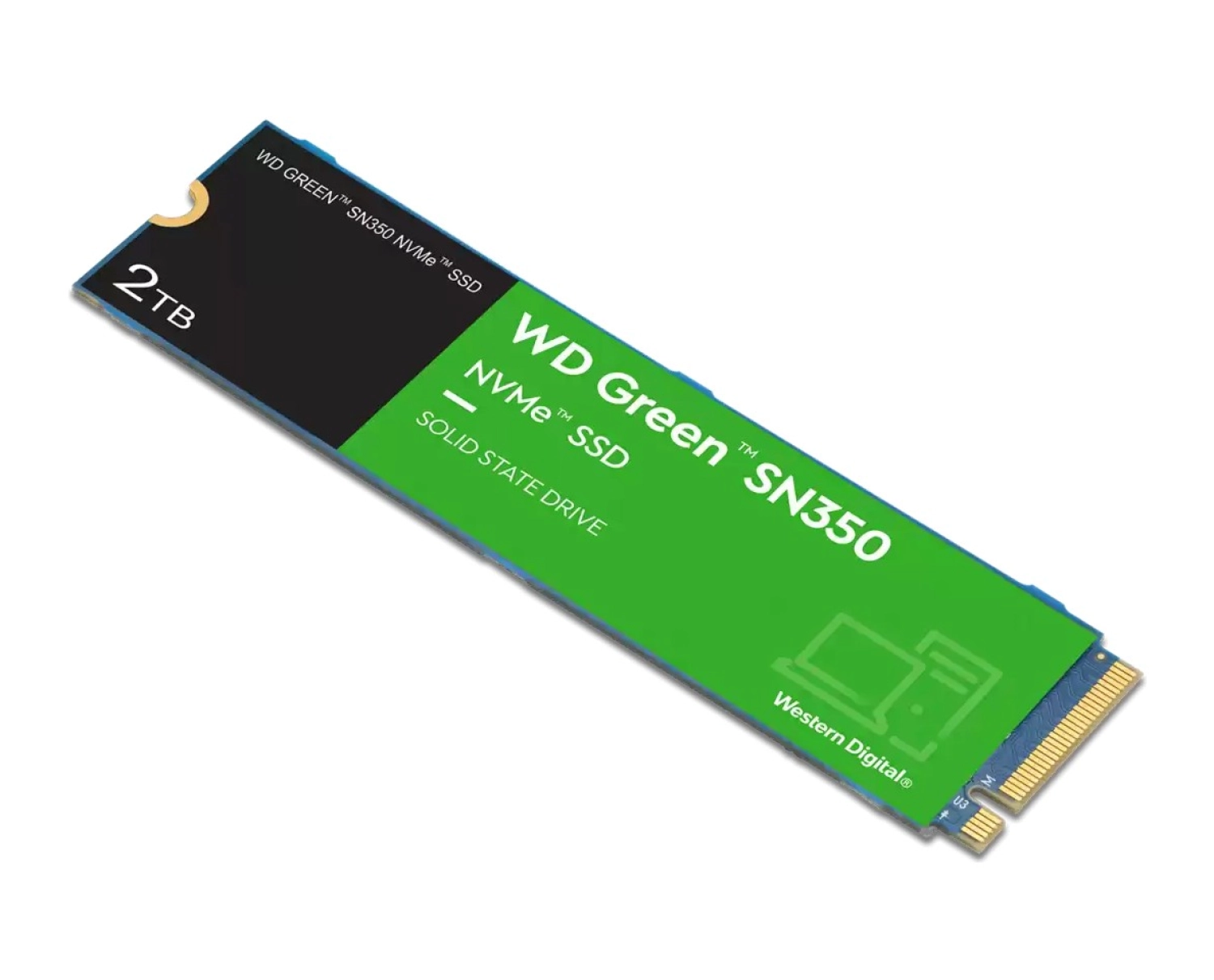 Wd Green Sn350 2Tb 3200-3000Mb M.2 Nvme Ssd - Görsel 3