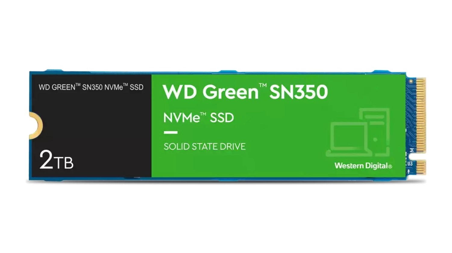 Wd Green Sn350 2Tb 3200-3000Mb M.2 Nvme Ssd - Görsel 2
