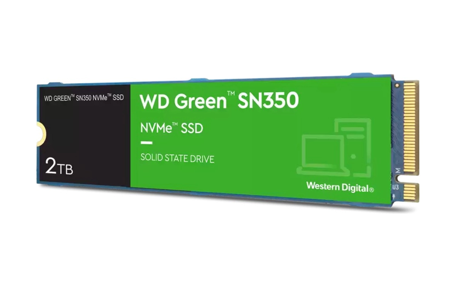 Wd Green Sn350 2Tb 3200-3000Mb M.2 Nvme Ssd ürün görseli