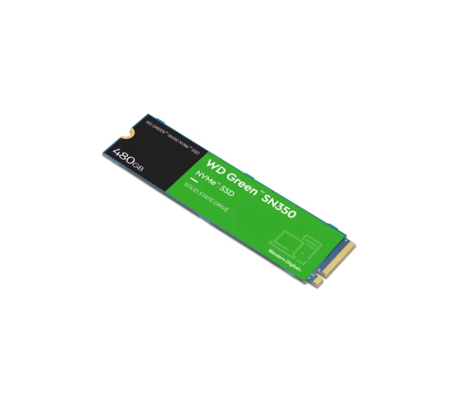 Wd Green Sn350, Wds480G2G0C, 480Gb, 2400/1650, Nvme Pcıe M.2, Ssd - Görsel 5