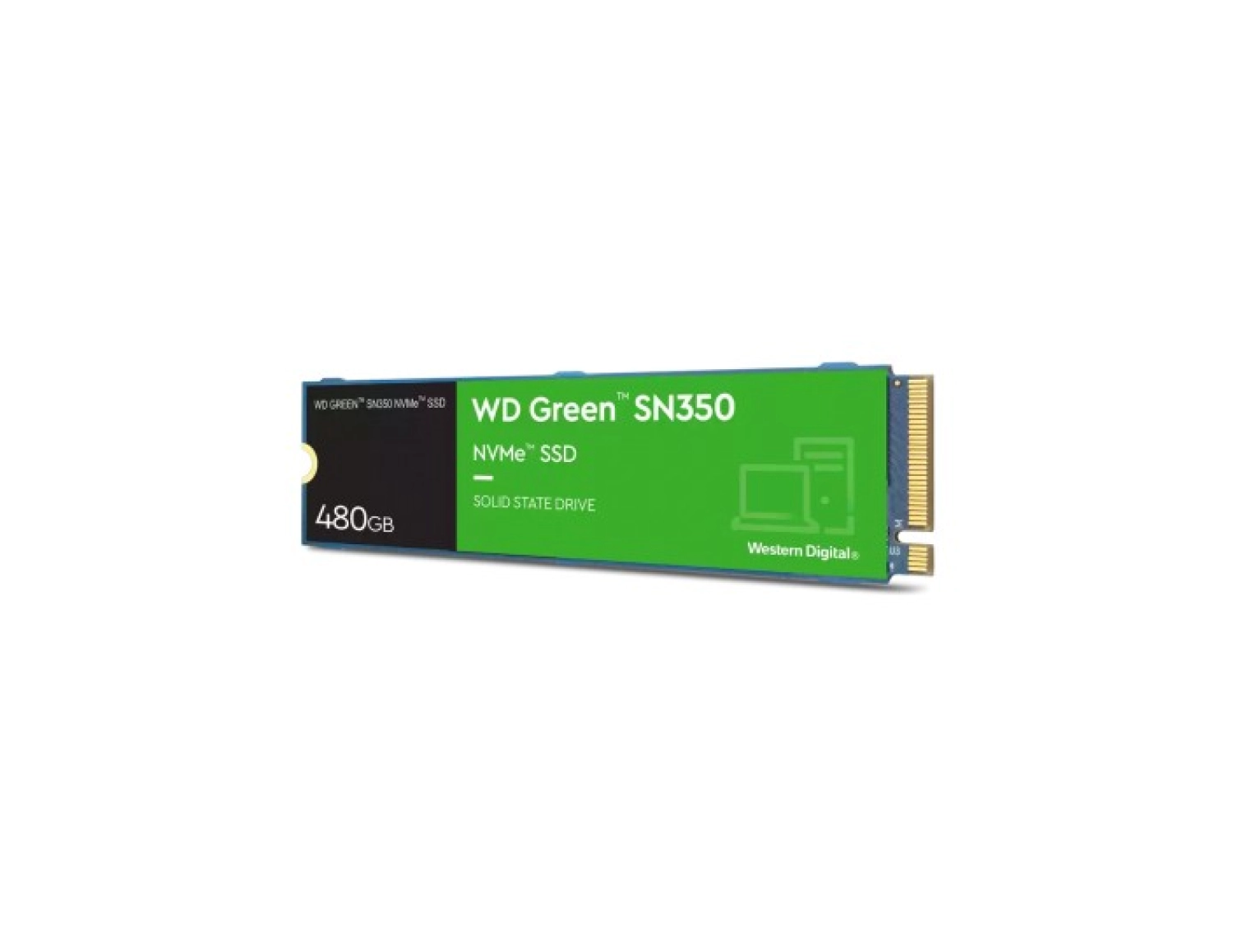 Wd Green Sn350, Wds480G2G0C, 480Gb, 2400/1650, Nvme Pcıe M.2, Ssd - Görsel 3