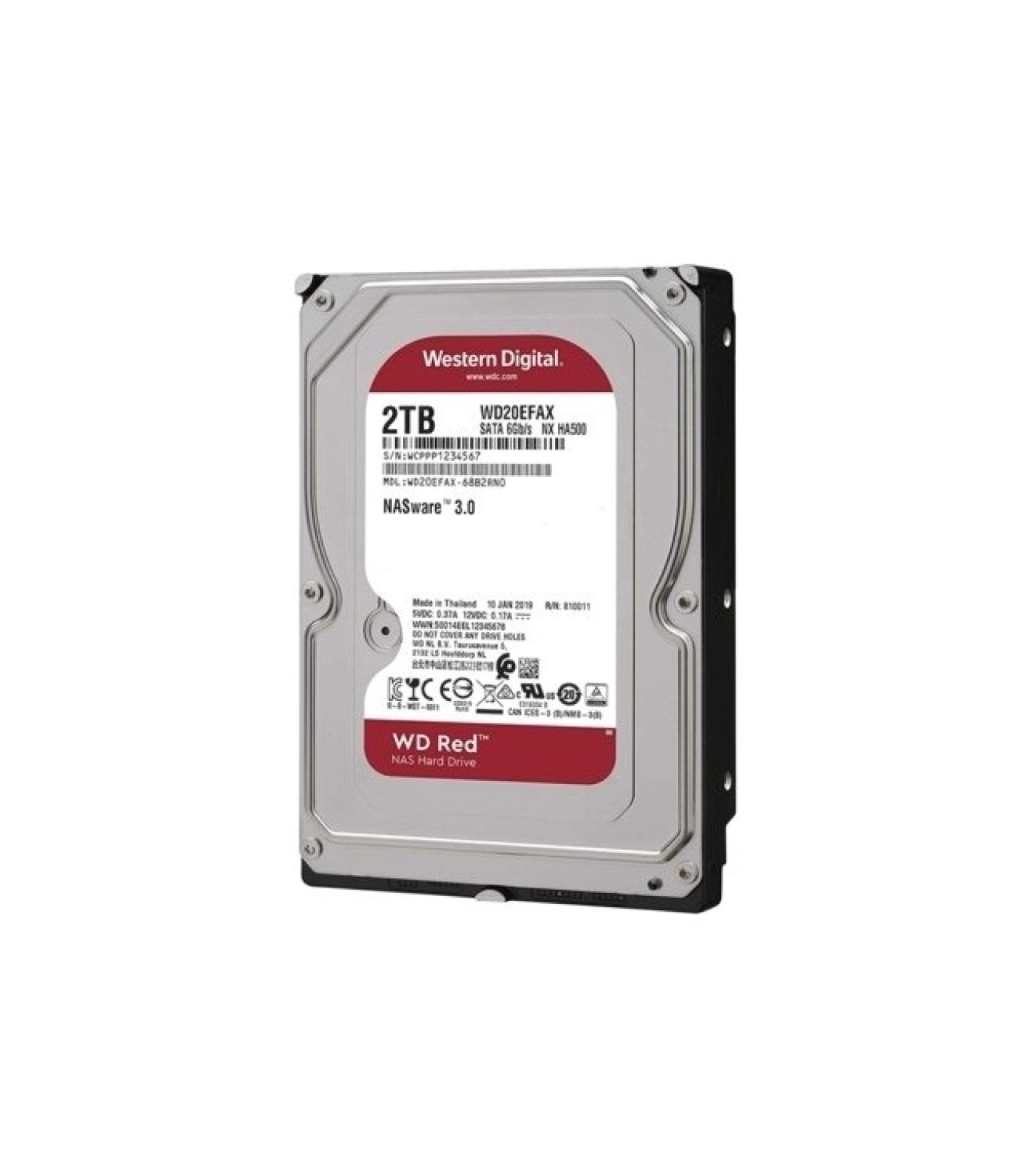 Wd Red 3,5 2Tb 64Mb 5400Rpm Wd20Efax - Görsel 2