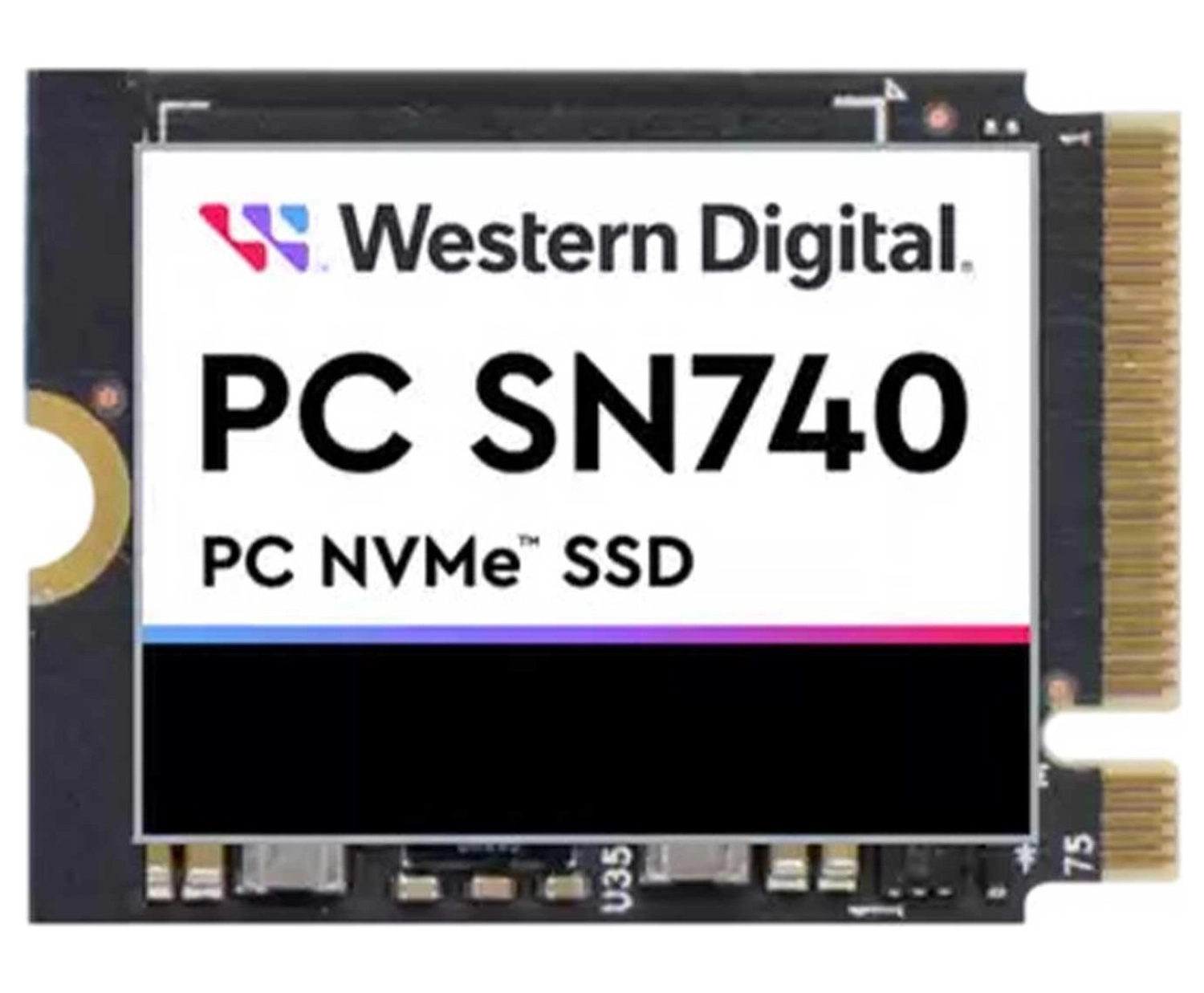 Wd Sn740 Sddptqd-256G 256Gb M.2 Nvme Ssd ürün görseli
