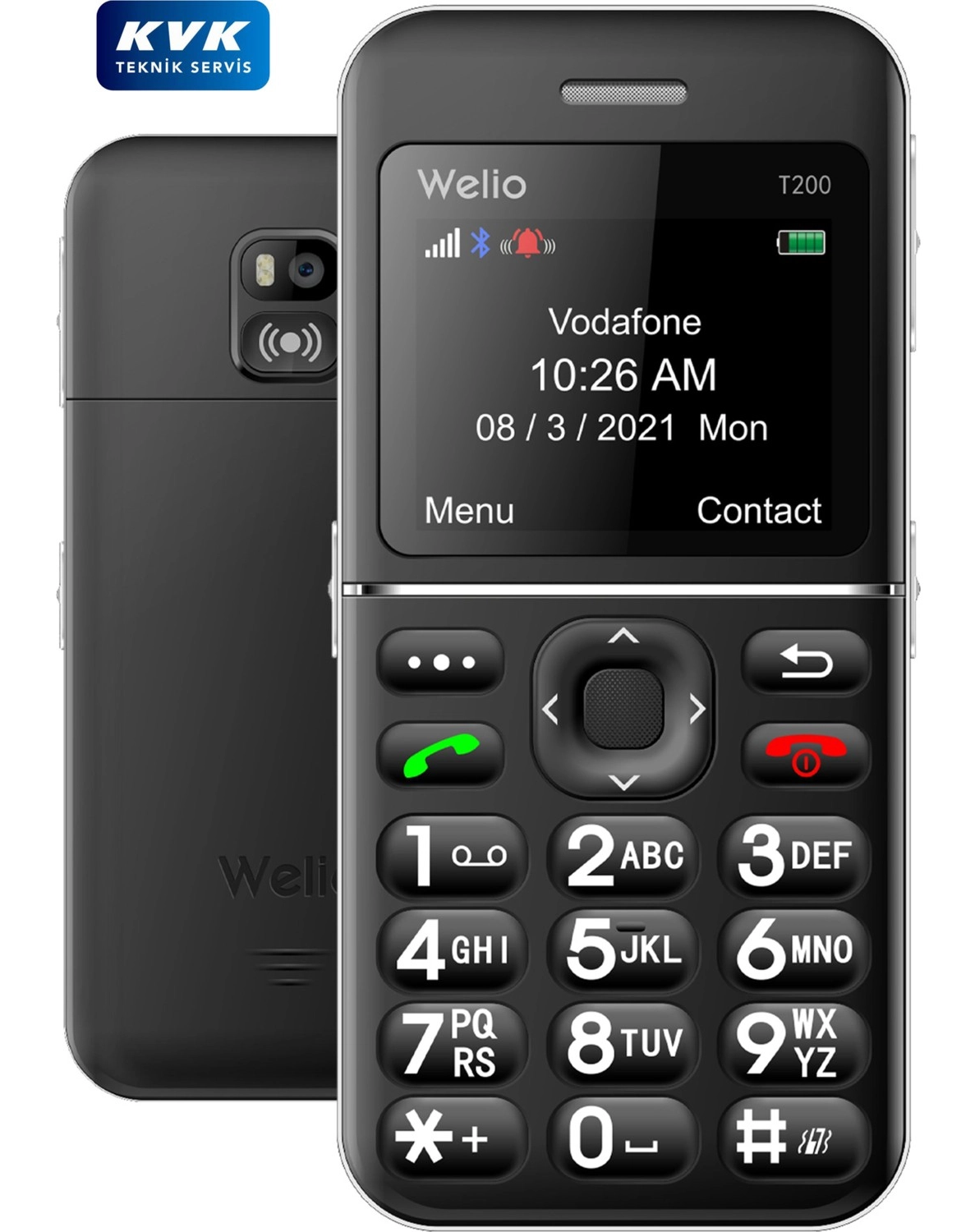 Welio Wkey T200 Tuşlu Telefon ürün görseli