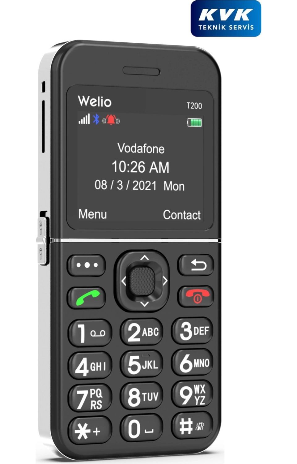 Welio Wkey T200 Tuşlu Telefon - Görsel 2