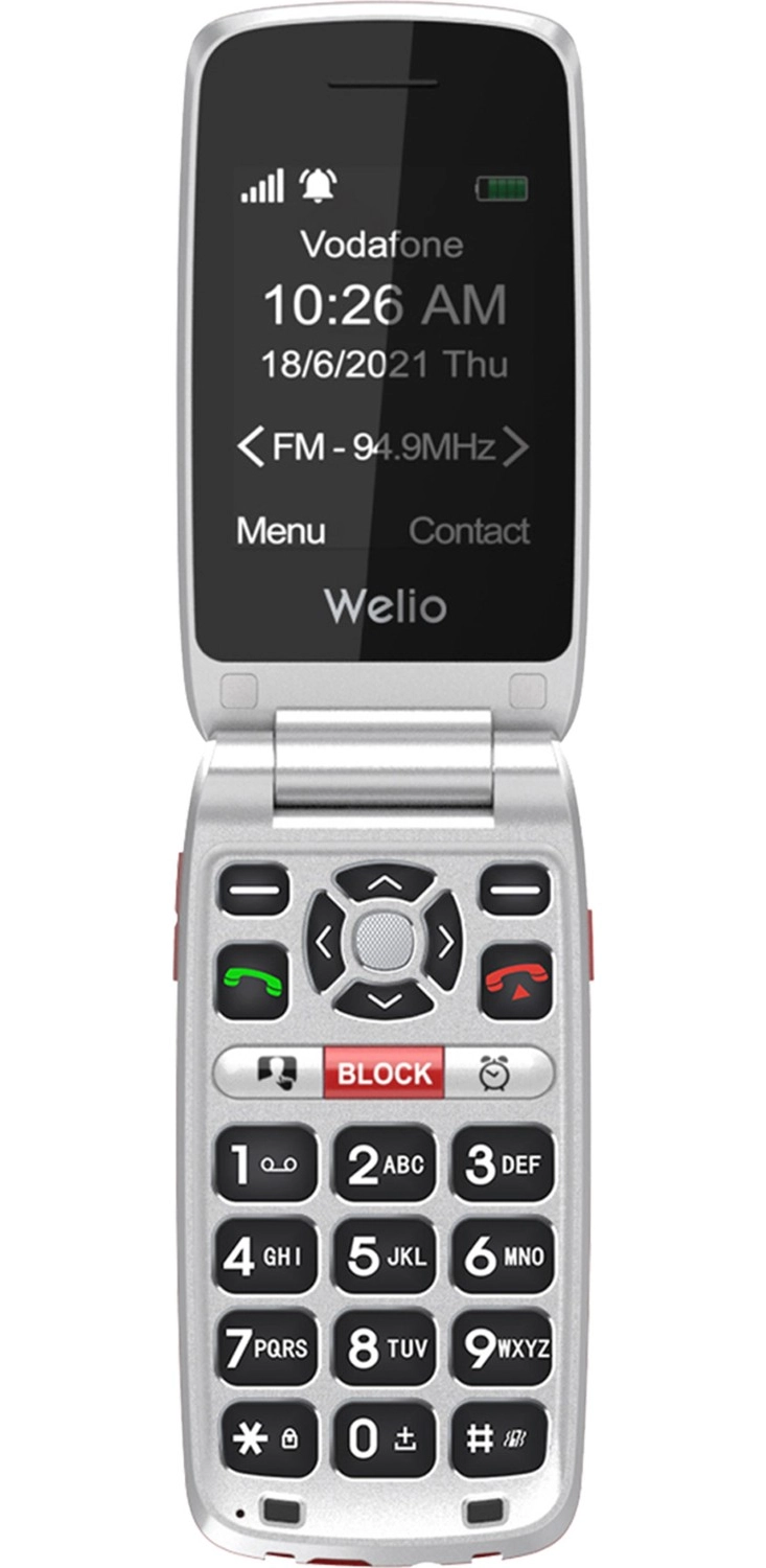 Welio Wkey T300 Siyah Tuşlu Telefon - Görsel 6