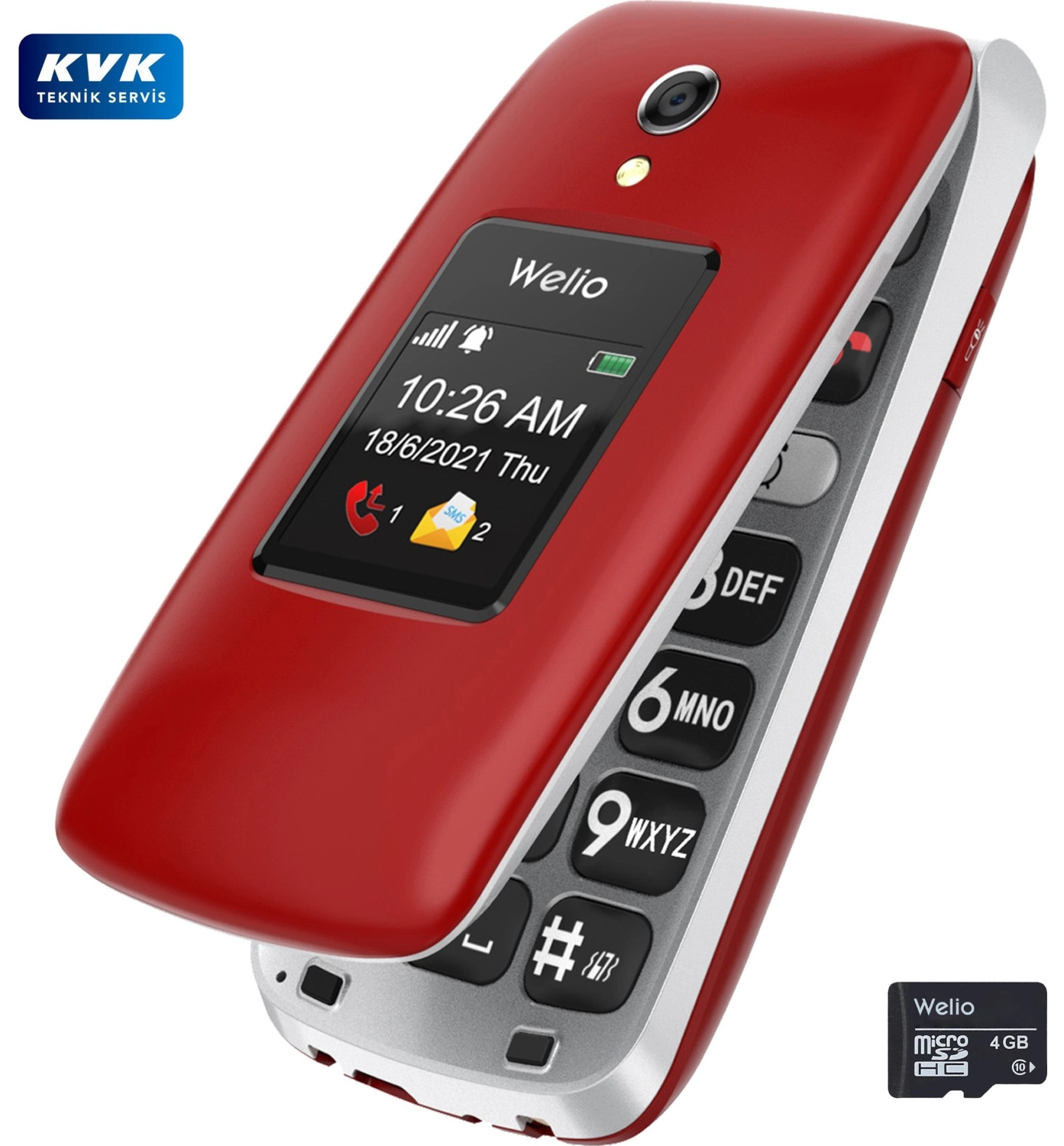 Welio Wkey T300 Tuşlu Telefon ürün görseli